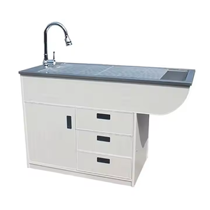 โต๊ะ<span class=keywords><strong>ตรวจ</strong></span>สัตว์เลี้ยง ADZIA รุ่นลายไม้ทันสมัย พร้อมอ่างล้างสแตนเลส เป็นมิตรกับสิ่งแวดล้อม ใช้งานง่าย เหมาะสำหรับคลินิกสัตว์เลี้ยงมืออาชีพ - Product Image 3