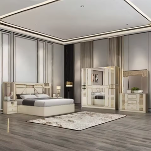 Suite da Camera da Letto Personalizzabile in 6 Pezzi, Mobili Pieghevoli per Appartamenti, Ville o Case Vacanza, Molto Conveniente - Product Image 1