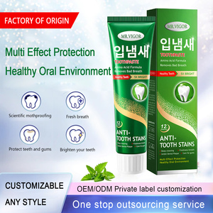 ยาสีฟันเด็กสูตรกรดอะมิโน <span class=keywords><strong>MR</strong></span>.VIGOR ทำความสะอาดล้ำลึก ควบคุมคราบพลัค ฟันขาวสดใส ลมหายใจหอมสดชื่น ผลิตภัณฑ์สั่งทำพิเศษ - Product Image 1