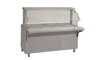 Chauffe-Plats Électrique en Acier Inoxydable pour Buffet, Capacité 200L, Contrôle Automatique de la Température, Économe en Énergie, Multi-usages