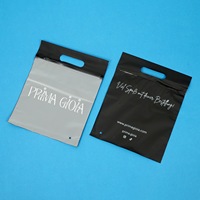 Sac fourre-tout en plastique avec fermeture éclair, poignée et impression personnalisée en gravure, couleurs sur mesure, réutilisable