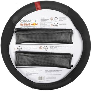 Kit coprivolante + imbottitura per cintura di sicurezza per auto Powerbar nero/rosso - Product Image 6