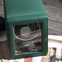 Boîte à remontoir pour montre unique HX avec cuir PU modèle MS # 17038