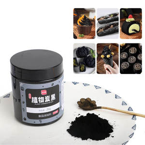 Cocosir Usine Vente <span class=keywords><strong>Noir</strong></span> De Carbone Pigment Poudre De Charbon De Bambou <span class=keywords><strong>Colorant</strong></span> Activé De Qualité <span class=keywords><strong>Alimentaire</strong></span> pour gâteau 20g - Product Image 1