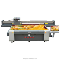 Imprimante à plat UV industrielle de 2,5 m avec têtes d'impression originales Ricoh Epson I3200 pour l'impression grand format sur verre, bois, métal