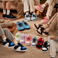 Pantuflas de Felpa al por Mayor OEM ODM para Mujeres, Hombres y Niños, Zapatos de Invierno para el Hogar, Pantuflas de Felpa para Interiores y Exteriores
