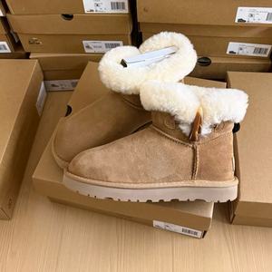 Designer Brand <b>Women's</b> <b>Waterproof</b> Snow <b>Boots</b>-High-End High Quality Fashionable Trendy Evergreen All Seasons Warm Shoes - Product Image 5