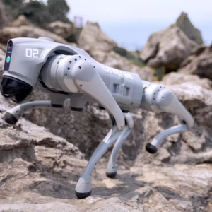 Robot chien Unitree Go2 Air en promotion |   Robotique quadrupède pour adultes : IA embarquée déployant des patrouilles - Product Image 1