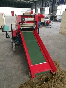 Presse à ensilage 50-80 kg / Machine automatique d'emballage et de conditionnement de l'ensilage en promotion / Mini-ensileuse et emballatrice d'ensilage - Product Image 4