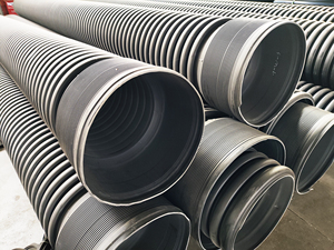 <span class=keywords><strong>Tubo</strong></span> de drenaje de tubería corrugada de doble pared de HDPE, tubos de plástico de HDPE/Conducto de tubería de alcantarilla <span class=keywords><strong>para</strong></span> proyecto de construcción - Product Image 2