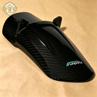Guardabarros Trasero de Fibra de Carbono Premium para Surron Light Bee X S, Amortiguador, Guardabarros, Accesorios para Segway X260 X160