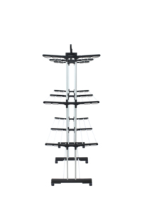 Séchoir à <span class=keywords><strong>linge</strong></span> pliable 4 niveaux sur roulettes, gain de place, pour intérieur et extérieur - Product Image 6