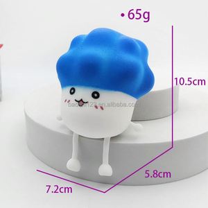 Creative Cartoon TPR Soft Glue Flour <b>Toy</b> Small Party Food Decompress Squeeze <b>Toys</b> Unisex Wholesale Explosion - Product Image 4