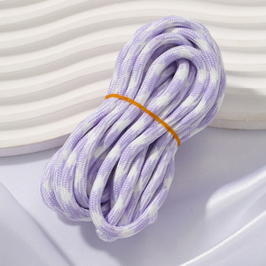 5mm Polyester Paracord Corde Corde De Noyau Coloré DIY Cordon À Tricoter À La Main pour Bracelet Porte-clés Lanière - Product Image 3