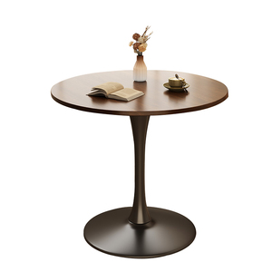 Round Dining Table 80Cm Stable Base For Home Balcony Coffee Shop Use - Product Image 4