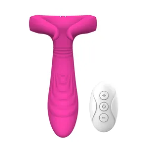 2022 Großhandel Drei Motoren Wireless Control 7 Vibrations modi Medizinisches Silikon Wasserdichtes Sexspielzeug Paar CE Rohs Sexspielzeug