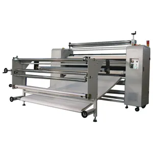 INQI wholesale high quality 1.7m roll to roll sublimation heat transfer printing machine 220-1700 with conveyor belt