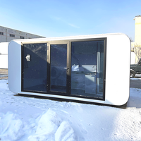Maison préfabriquée de luxe de 5 m pour villas de luxe, utilisation comme chambre à coucher