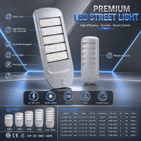 Farola LED IP66 AC para Exteriores, 140-170 Lm/W, Impermeable, con 5 Años de Garantía, para Carreteras y Parques