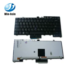 Papan Ketik Lampu Latar untuk Laptop Dell Latitude E6410 E6400 E6510 E6500 Keyboard