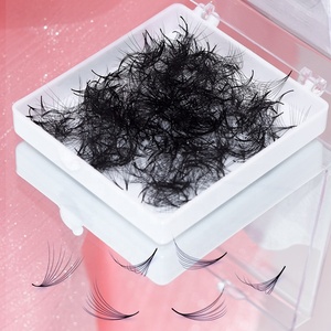 Song Lashes-pestañas postizas individuales, plumas de volumen, plumas postizas, Base puntiaguda, venta al por mayor - Product Image 5