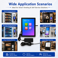 Monitor de Pantalla Táctil Capacitiva Android de 10.1 Pulgadas, Repuestos para Máquinas Expendedoras ODM, Kiosco de Pago Autoservicio, Pantalla LCD
