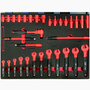 SHINELY Juego de Herramientas Aisladas para Electricista de 1000V, 118 Piezas, Caja de Herramientas de 7 Capas, Personalizable OEM, Juego de Herramientas Manuales VDE - Product Image 4