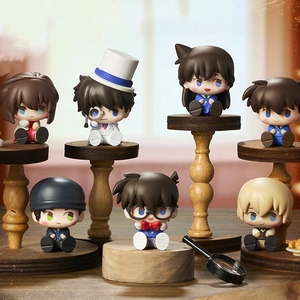 Figura de PVC de la <span class=keywords><strong>Serie</strong></span> <span class=keywords><strong>Detective</strong></span> Conan Gua Gua Meng Tan - Shinichi Kudo, Ran Mouri, Kaito Kid, Versión Q, Escala 1/60, Decorativa - Product Image 1