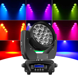 Luces LED Móviles de Cabeza con Zoom y Efecto Wash, 19*15W <span class=keywords><strong>Mac</strong></span> Aura RGBW, Modo de Control DMX512, Alto CRI 95, Clasificación IP33 - Product Image 3