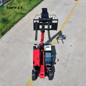 Chargeur télescopique TOPFIT TR730 4x4 avec godet de 1 m³, haute efficacité pour le stockage de matériaux et le travail en hauteur - Product Image 6