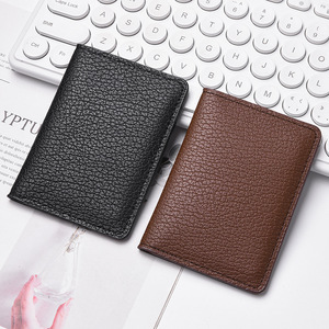 Nouveau portefeuille en <span class=keywords><strong>cuir</strong></span> PU pour <span class=keywords><strong>homme</strong></span>, motif luxueux et brillant, plusieurs emplacements pour cartes, léger, simple, <span class=keywords><strong>petit</strong></span> <span class=keywords><strong>porte</strong></span>-cartes, <span class=keywords><strong>porte</strong></span>-<span class=keywords><strong>monnaie</strong></span> - Product Image 3