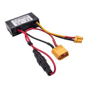 Câble d'alimentation personnalisé Xt60 Xt30 avec fusible, faisceau de convertisseur de décharge CC, 300 mm, âme en cuivre, isolation PVC, pour usage électronique - Product Image 4