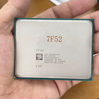 Processeur AMD 7F52 débloqué officiel 16C/32T 3.5GHz/3.9GHz 240W - Processeur de serveur d'entreprise
