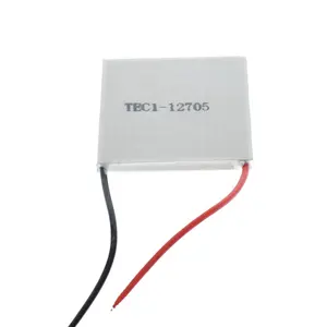 Modul pendingin termoelektrik TEC1-12705, modul pendingin elektronik pintar Peltier 40*40MM 12V lembar Pendingin semikonduktor