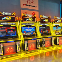 Machine de jeu de combat d'arcade commerciale Fighters Stars Console de jeu de combat à pièces pour parcs d'attractions et centres de jeux