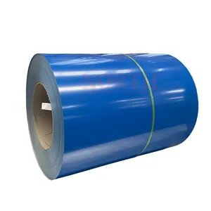 PPGI PPGI başbakan boyalı galvanizli gi gavalume çelik bobin 5002 mavi renk bobin