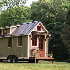 Casa Prefabricada sobre Ruedas, Moderna, Pequeña, Prefabricada con Paneles Sándwich, Casa Móvil Tipo Remolque - Product Image 4