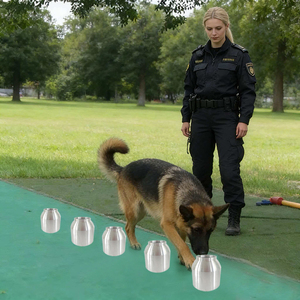 पेशेवर कुत्ते प्रशिक्षक ने बाहरी भारी ड्यूटी गंध कैनिस्टर की सिफारिश की, सभी नस्ल काम करने वाले कुत्ते खोज बचाव प्रशिक्षण प्रशिक्षण की सिफारिश की - Product Image 6