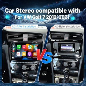 10 Inch 8 Core IPS Touch Screen GPS Navigation Mirror Link Carplay <strong>Car</strong> Radio Frame Screen <strong>Car</strong> DVD Player for VW Golf 7 2012-2021 - Product Image 6