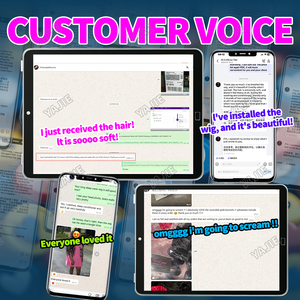 <span class=keywords><strong>Parrucca</strong></span> con Densità 250% 5x5 Gluess, Frontale in Pizzo HD Trasparente 13x4 13x6, Pre-Plucked, Nero Naturale, Onda Profonda, <span class=keywords><strong>Capelli</strong></span> Umani - Product Image 6