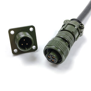 중국 공장 MIL 사양 커넥터 5015 MS3106 MS3102 10-3 3 핀 수 및 암 커넥터 - Product Image 1