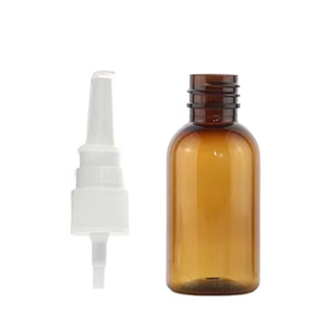 Flacon de vaporisateur <span class=keywords><strong>nasal</strong></span> en verre ambré à pointe pointue <span class=keywords><strong>anti</strong></span>-<span class=keywords><strong>allergie</strong></span> pour rhinite transparente recyclable OEM - Product Image 2
