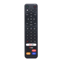 Télécommande IR personnalisée pour téléviseurs LCD CHIANGHONG TCL SKYWORTH avec matériau ABS, apprentissage du code à code roulant et portée de 10 m