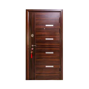 Xuất Khẩu Sang Trọng Thiết Kế Chính Tây Ban Nha Cửa Portes Cửa Thép Sản Xuất Tại Trung Quốc