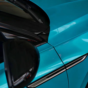 Wrapmaster 1,52*17m PVC Super Gloss Metallic Lake Blue Car Wrap Autoadhesivo Vehicle Wrap Anti-Scratch Propiedad que cambia de color - Product Image 3