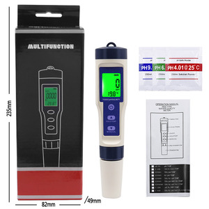 Интеллектуальный онлайн-тестер качества воды Richmoon 9006 WiFi 8-в-1 (<span class=keywords><strong>pH</strong></span>/температура/ORP/PPM/EC/соленость/специфический вес/CF) из пластика, тип <span class=keywords><strong>pH</strong></span>-метр, для лабораторий, OEM/ODM - Product Image 3