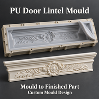 Moule de poutre de porte en résine Tietuo + noyau en silicone PU C297-G2, haute précision de réplique, usine de moules du Guangdong, échantillon rapide