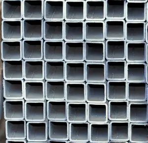 SHS Round Pipes And Tubes And Rectangular Steel Seamless Steelzed Sqseamless RHS Hollow Section 100*100 Mm Galvanized ASTM ERW