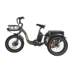 <span class=keywords><strong>Vélo</strong></span> électrique à trois roues motrices avant 2025 avec panier 750w gros pneu Cargo <span class=keywords><strong>vélo</strong></span> électrique - Product Image 2