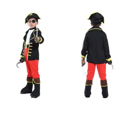 Hot selling Kids pirates Halloween party costume